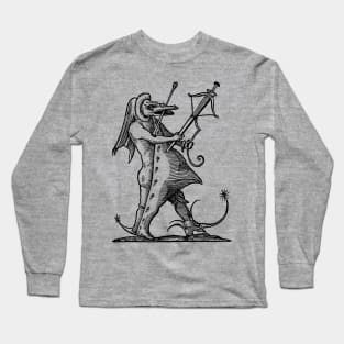 Grotesque #102 The Drolatic Dreams of Pantagruel (1565) Long Sleeve T-Shirt